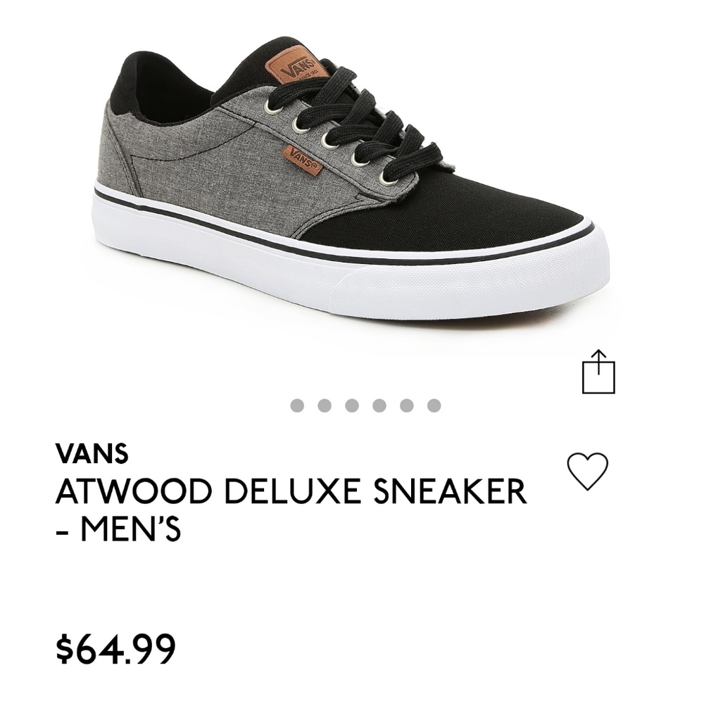 Vans Men Sneaker size 9